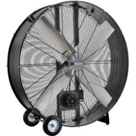 GLOBAL EQUIPMENT Global Industrial„¢ 48" Portable Drum Blower Fan, 19500 CFM, 1-1/2 HP, 1 Phase FE-120D5FOL